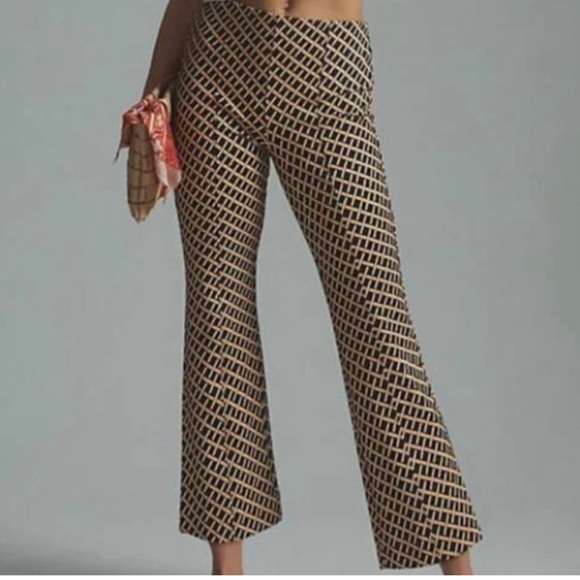 Anthropologie Maeve Margo Kick Flare Pant size XL - Picture 2 of 8